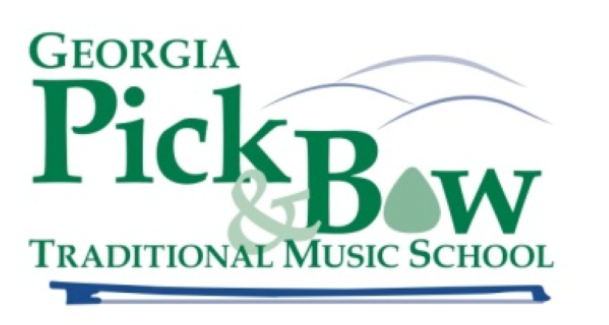 Georgia Pick and Bow Traditional Music School Logo